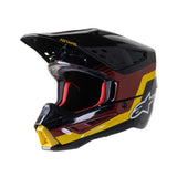 CASCO ALPINESTARS S-M5 VENTURE NEGRO ROJO AMARILLO